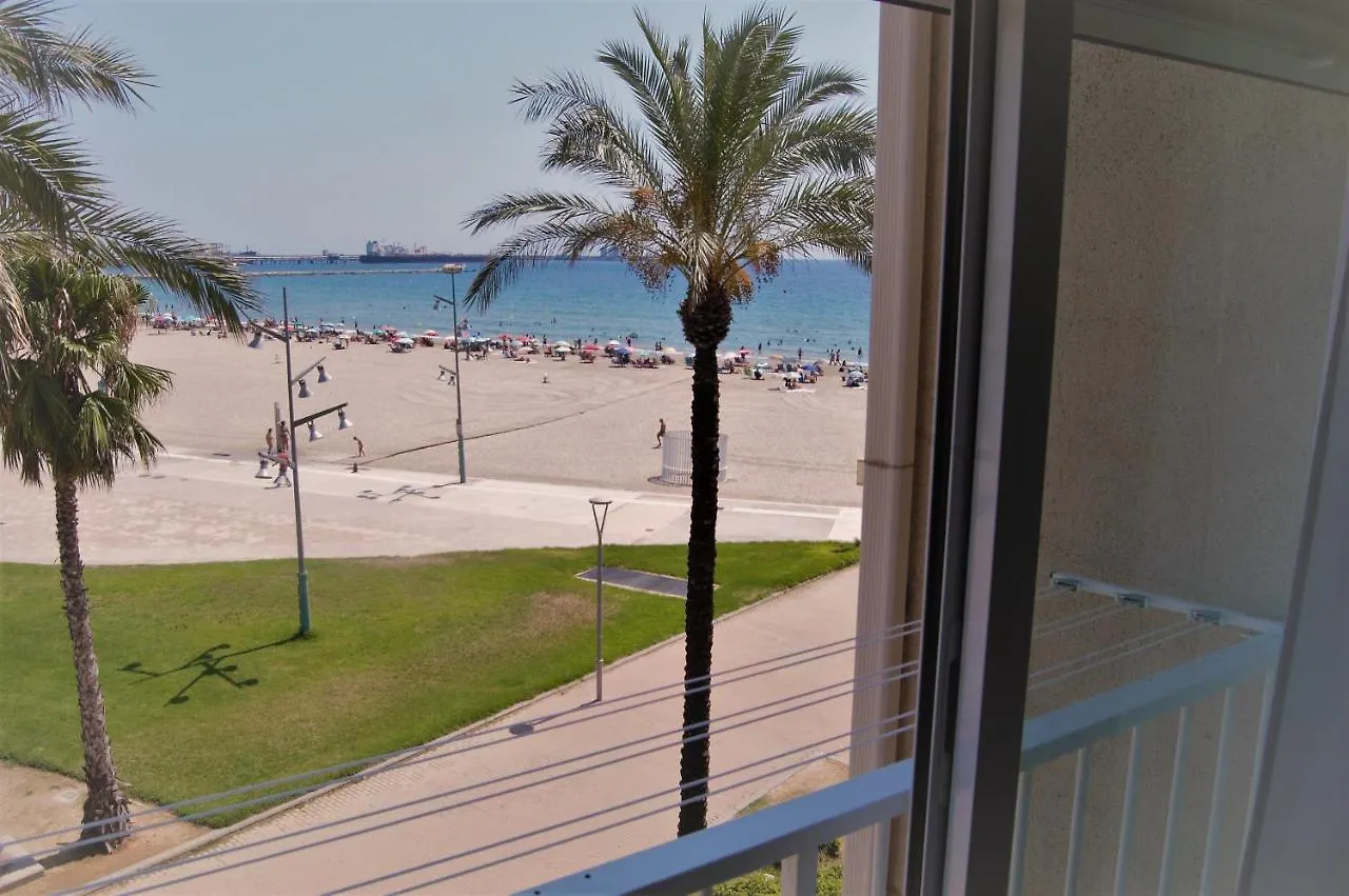 Playalmud-A Pie De Playa Con Vistas Al Mar, 1 Dormitorio La Pineda Apartment
