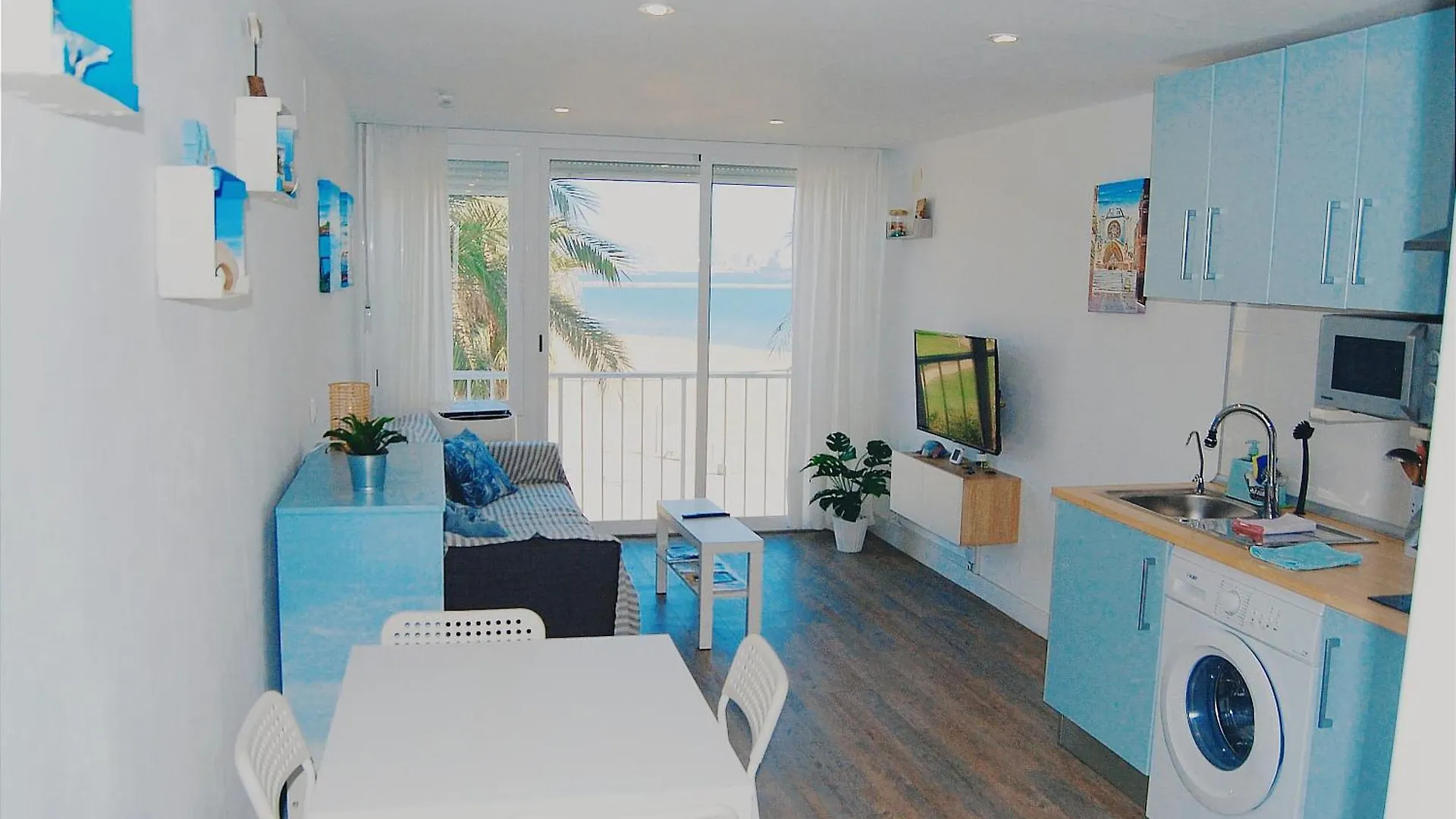 Playalmud-A Pie De Playa Con Vistas Al Mar, 1 Dormitorio La Pineda Apartment